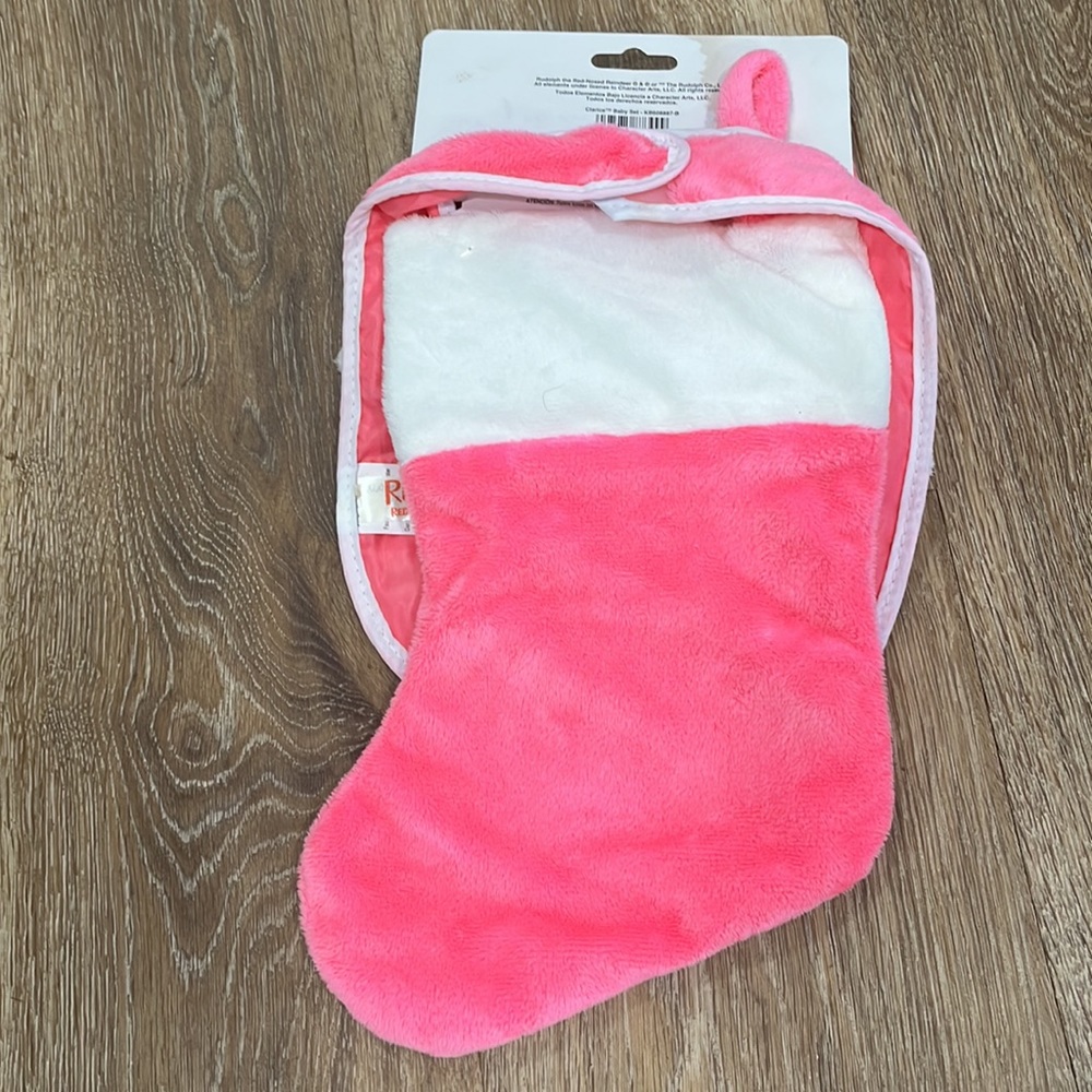 Pink Rudolph Christmas & Stocking Kit - Picture 3 of 5